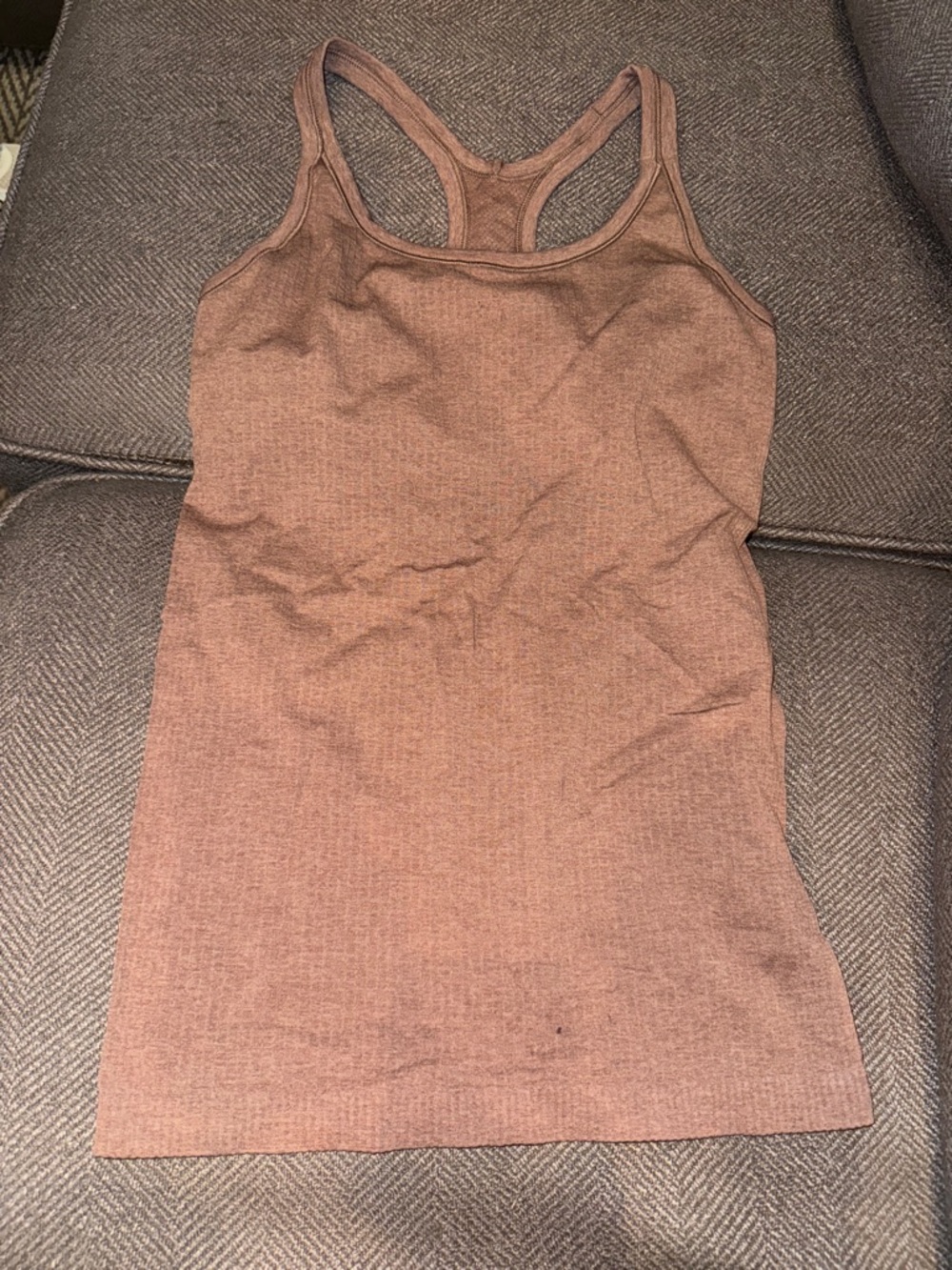 lululemon athletica Brown Racerback Tank
